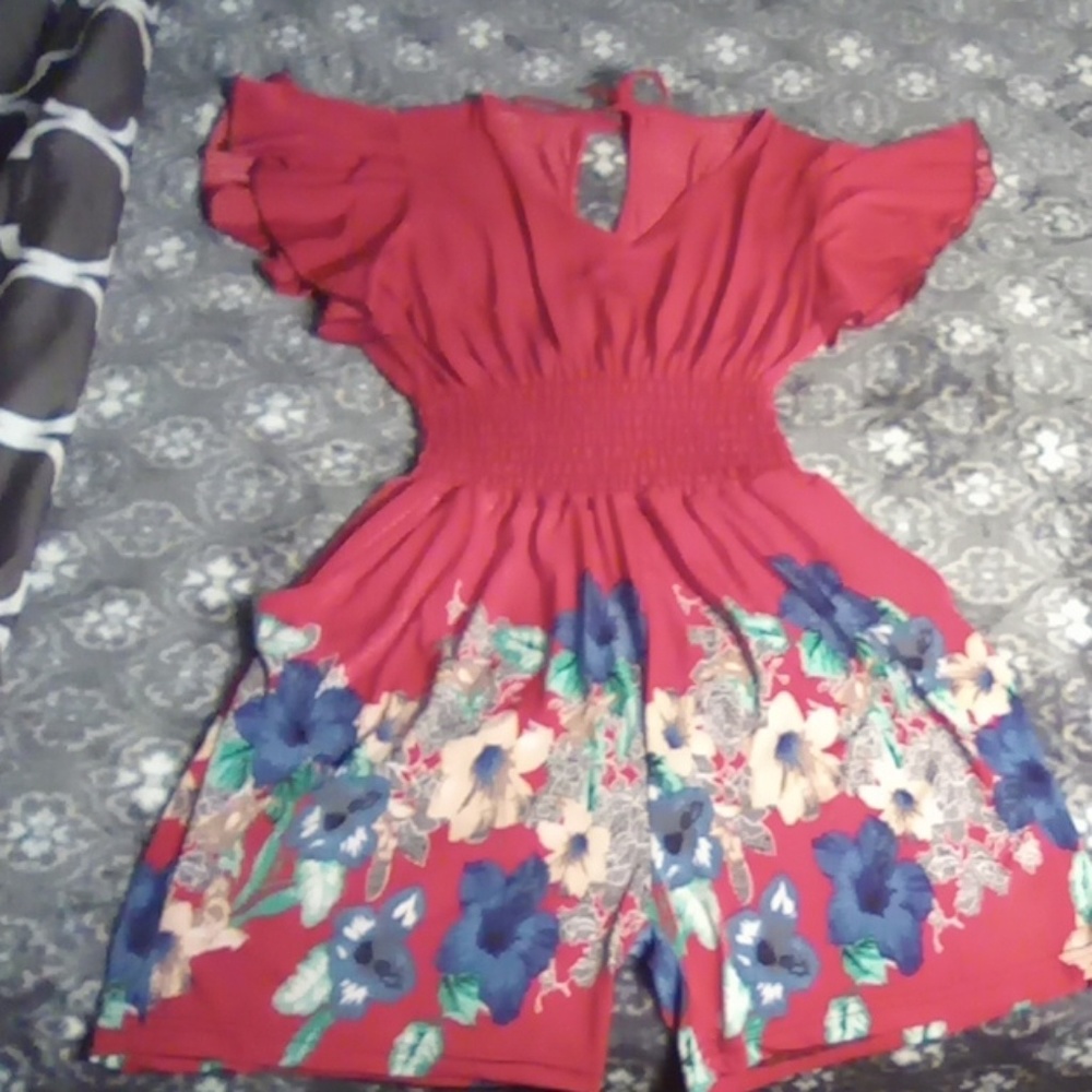 Floral Romper